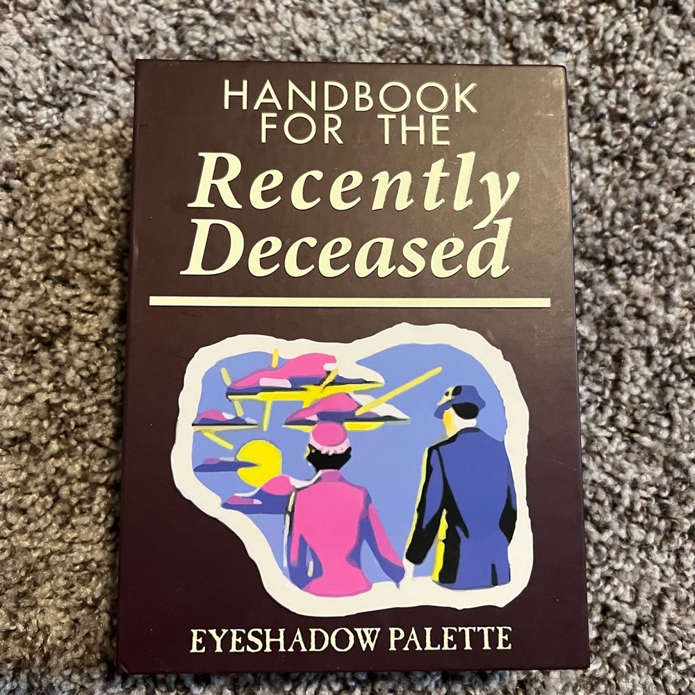 Beetlejuice Handbook For The Recently Deceased Eyeshadow Palette